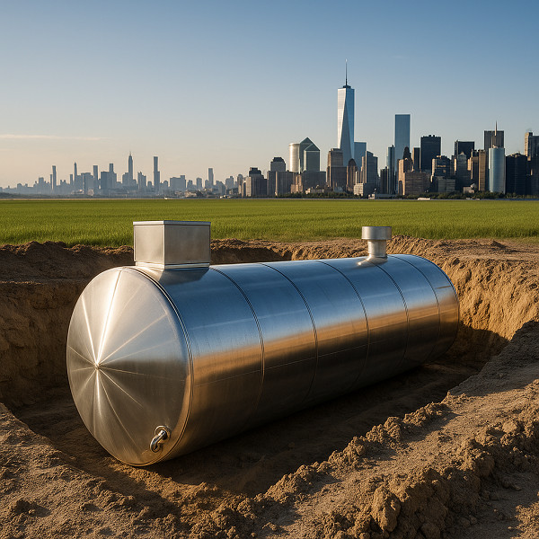 резервуар горизонтальный сварной