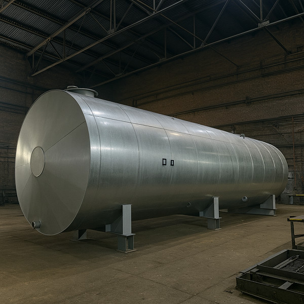 типы горизонтальных резервуаров