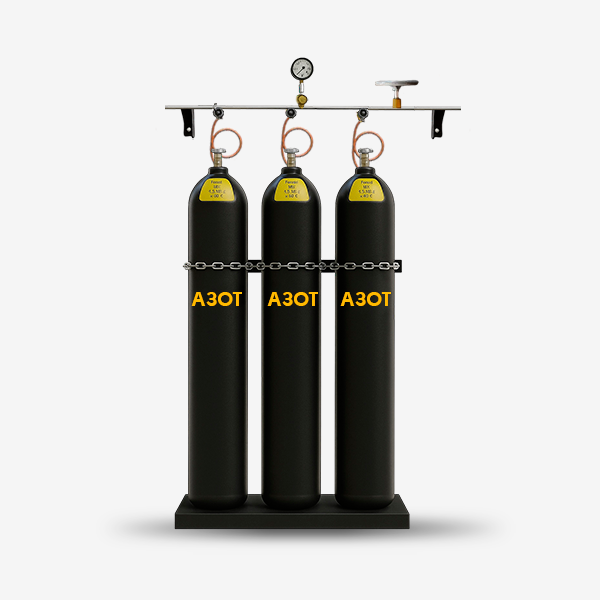 Рампы перепускные для азота