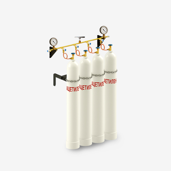 Рампы разрядные для ацетилена