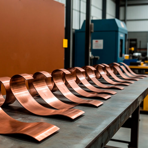 Гибка медных шин